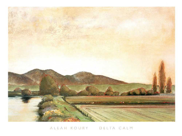 Delta Calm by Aleah Koury - 26 X 34 Inches (Art Print)