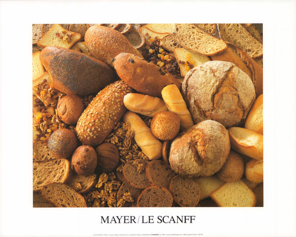 Bread by G. Le Scanff & J. C. Mayer - 16 X 20 Inches (Art Print)