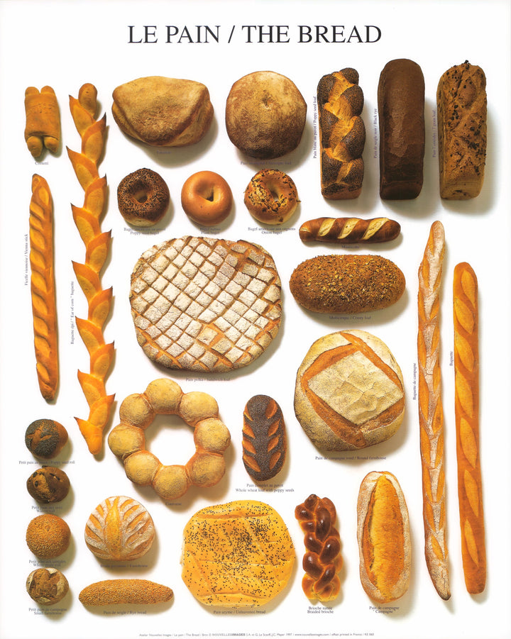 The Bread by Atelier Nouvelles Images - 16 X 20 Inches (Art Print)