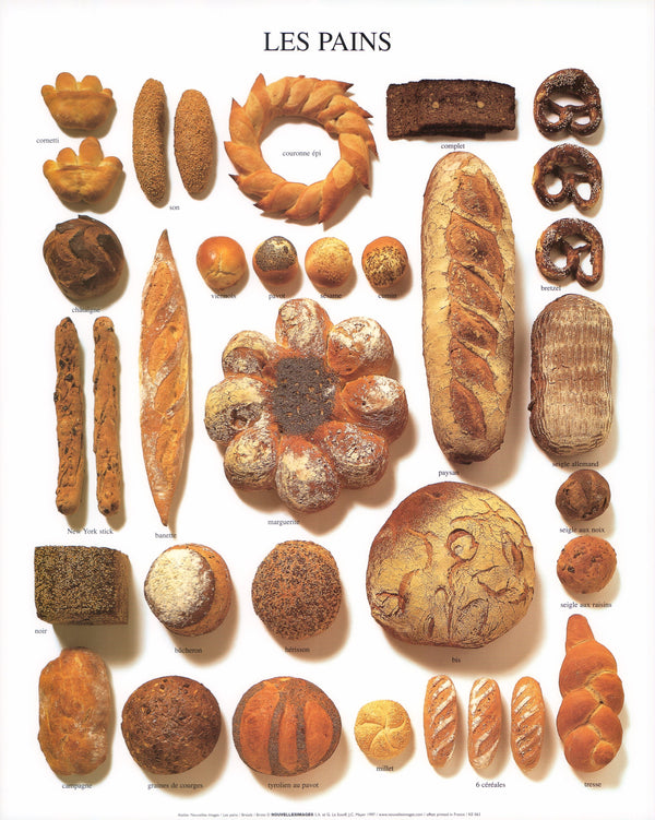 Breads by Atelier Nouvelles Images - 16 X 20 Inches (Art Print)