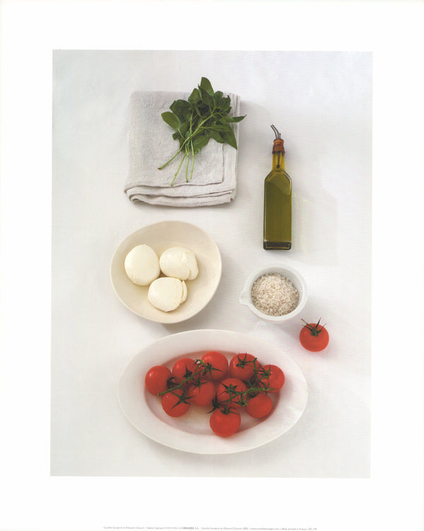 Salade Caprese by Camille Soulayrol and Edouard Chauvin - 16 X 20 Inches (Art Print)