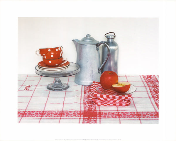 The Red Kitchen, 2003 by Cora Buttenbender - 16 X 20 Inches (Art Print)