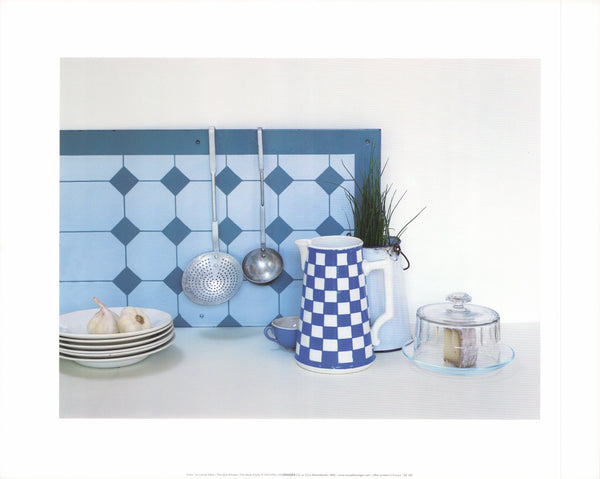 The Blue Kitchen, 2003 by Cora Buttenbender - 16 X 20 Inches (Art Print)