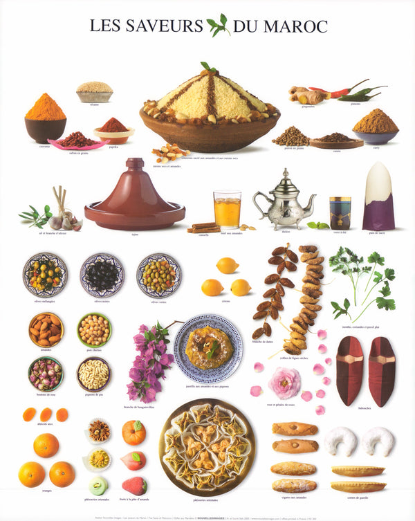 The Taste of Morocco by Atelier Nouvelles Images - 16 X 20 Inches (Art Print)