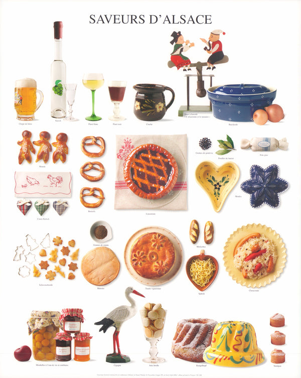 Taste of Alsace by Raoul Maeder - 16 X 20 Inches (Art Print)