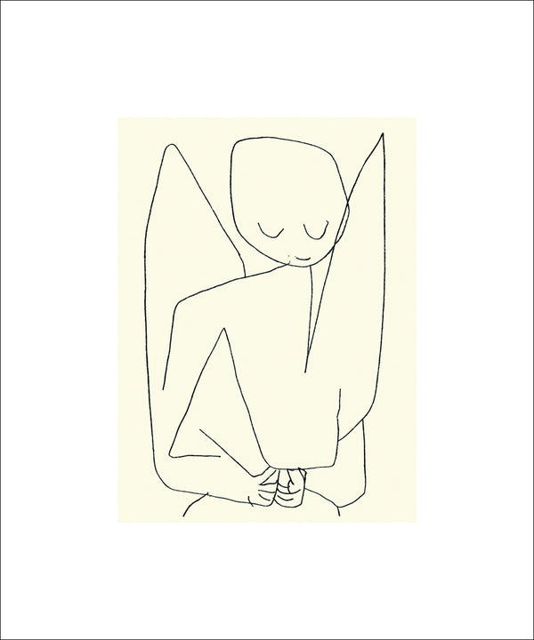 Forgotten Angel, 1939 by Paul Klee - 20 X 24 Inches (Silkscreen / Sérigraphie)