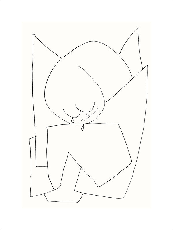 It is Crying, 1939 by Paul Klee - 24 X 32 Inches (Silkscreen / Sérigraphie)