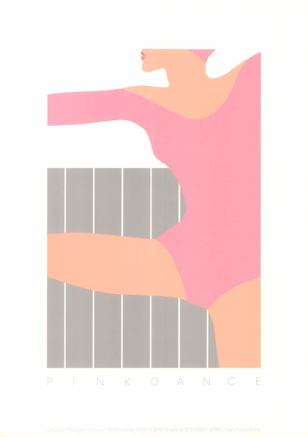 Pink Dance by Deborah Thompson - 12 X 17 Inches (Art Print)