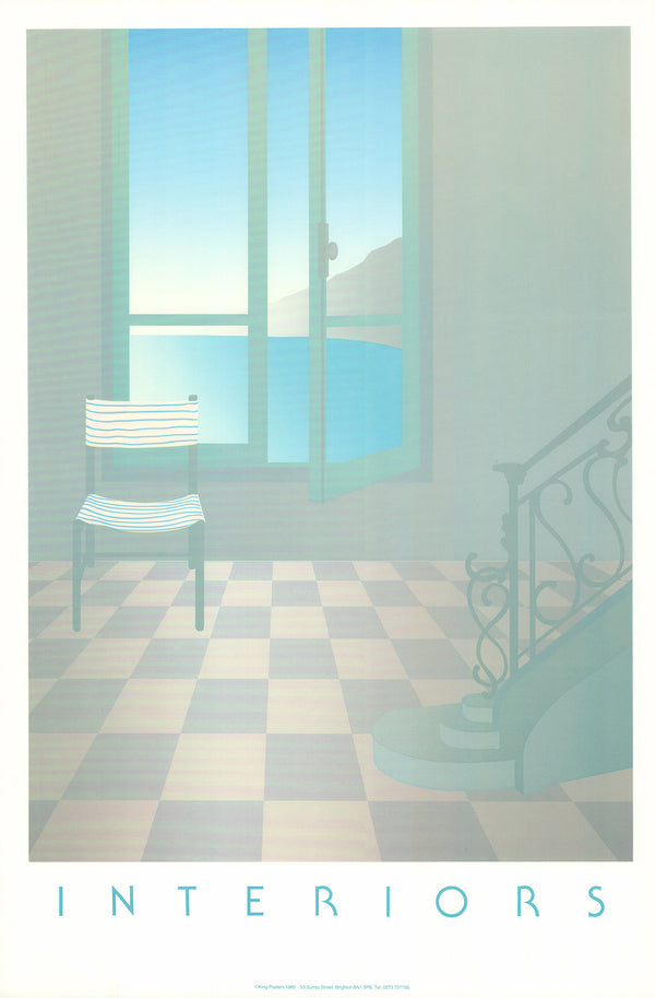 Interiors I by Quentin King - 16 X 24 Inches (Lithograph)