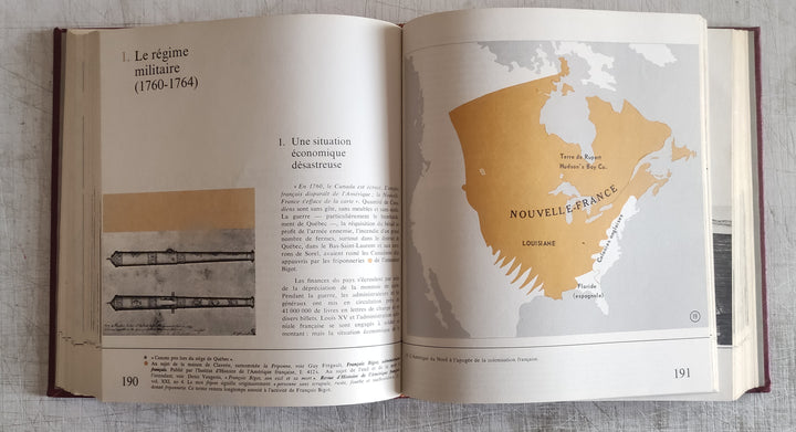 Canada-Québec : Synthèse Historique 1534/1968 by Jacques Lacoursière, Denis Vaugeois and Jean Provencher (Vintage Hardcover Book 1969)