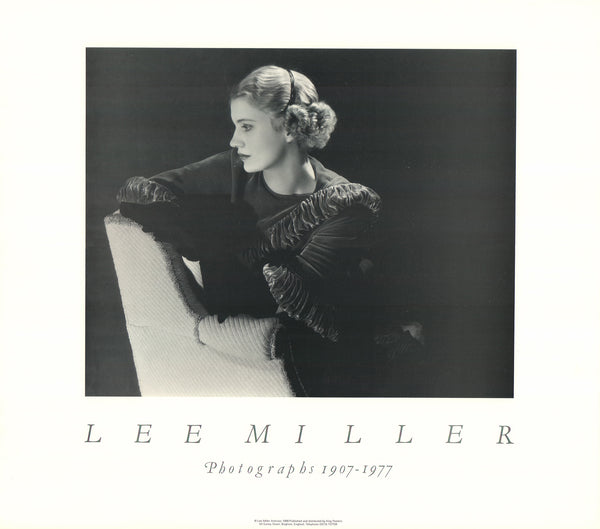 Self Portrait by Lee Miller - 21 X 24 Inches (Duotone Art Print)