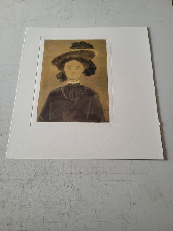 Ernestine, 1910 by Jean-Paul Lemieux (Facsimile Art Print)