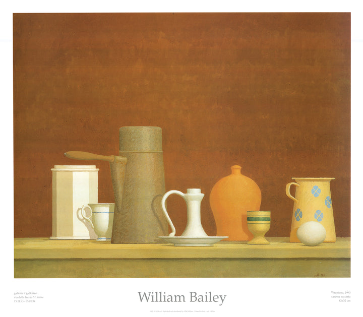 Veneziana by William H. Bailey - 28 X 32 Inches (Art Print)