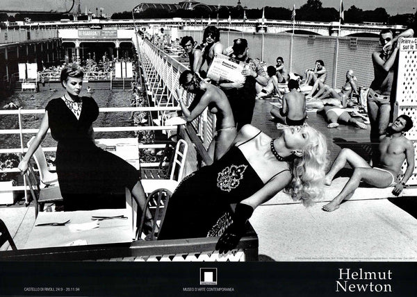 Vogue France, Paris, 1978 by Helmut Newton - 24 X 32 Inches (Art Print)