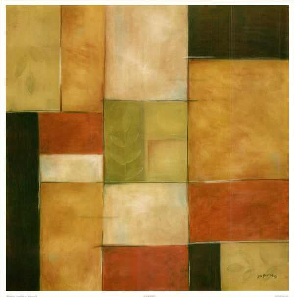Abstract II by Lynn Metcalf - 24 X 24 Inches (Art Print)