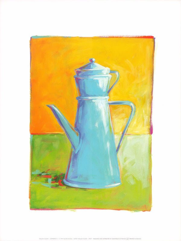 Coffeepot II, 1999 by William Sloan - 12 X 16 Inches (Art Print)