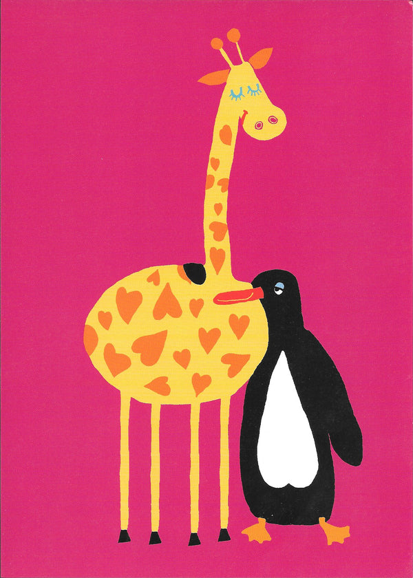 L'Amour d'une Giraffe et d'un Pingouin by Andrée Prigent 