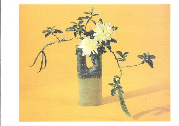 L'Art des Bouquets Japonais Automne - 4 X 6 Inches (10 Postcards)