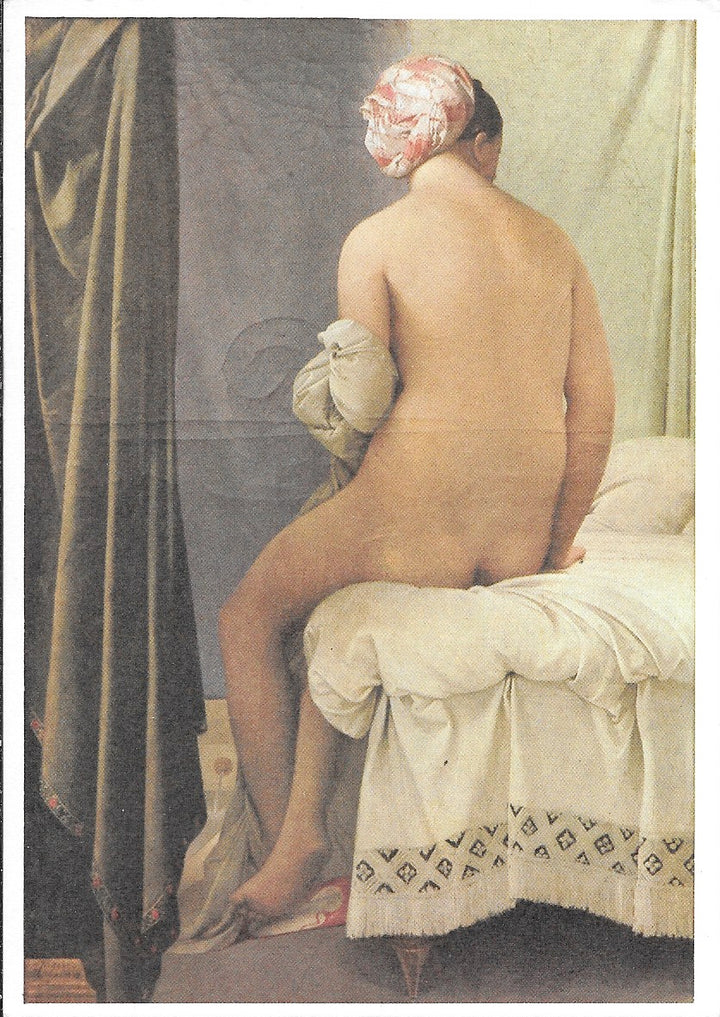 La Baigneuse Valpinçon, 1808 by Ingres - 4 X 6 Inches (10 Postcards)
