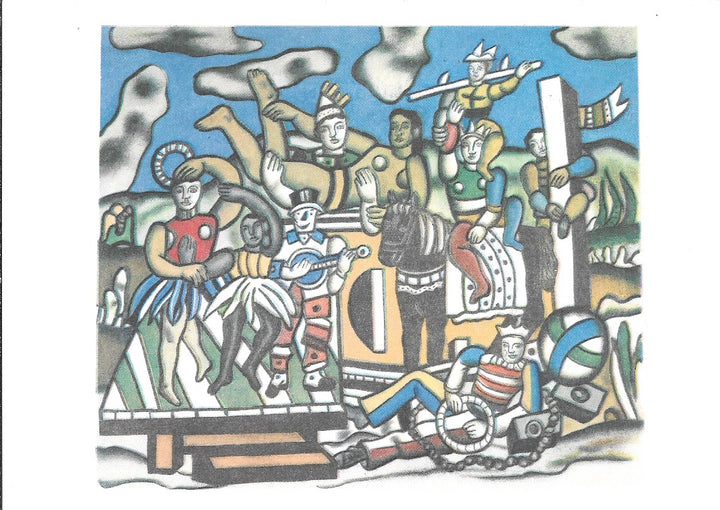 La Grande Parade by Fernand Léger - 4 X 6 Inches (10 Postcards)