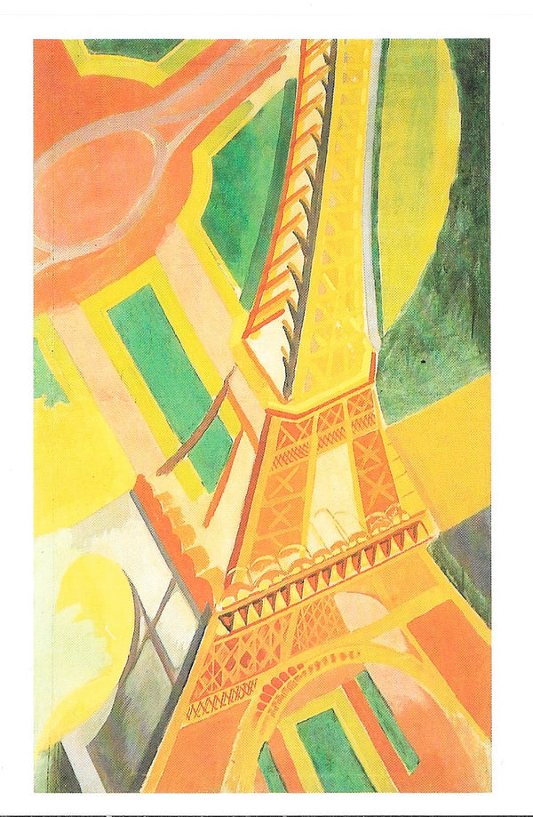 La Tour Eiffel, 1926 by Robert Delaunay - 4 X 6 Inches (10 Postcards)