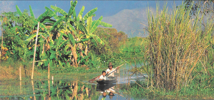 Lac Inle by Christophe Boisvieux - 5 X 9 Inches (10 Postcards)