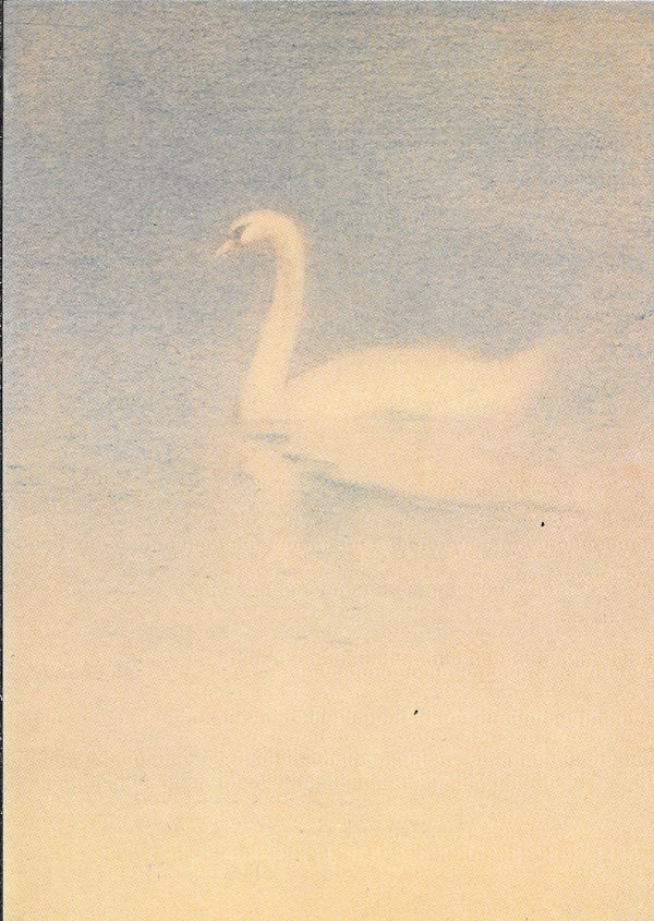 Le Cygne, 1981 by Khnopff - 4 X 6 Inches (10 Postcards)