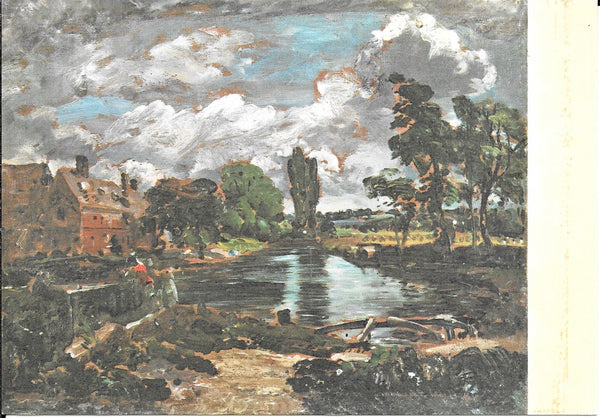 Le moulin de Flattford sur le Stour by John Constable - 4 X 6 Inches (10 Postcards)
