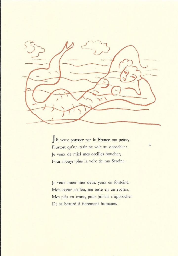 Les Amours by Matisse Ronsard - 4 X 6 Inches (10 Postcards)