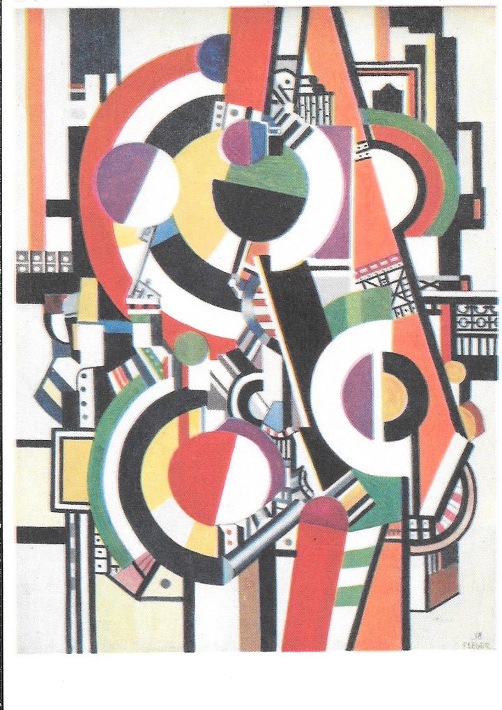 Les Disques by Fernand Léger - 4 X 6 Inches (10 Postcards)