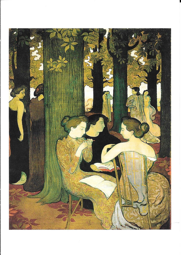 Les Muses, 1893 by Maurice Denis - 4 X 6 Inches (10 Postcards) 