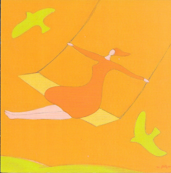 Libra by Marie Bertrand - 6 X 6 Inches (10 Postcards)