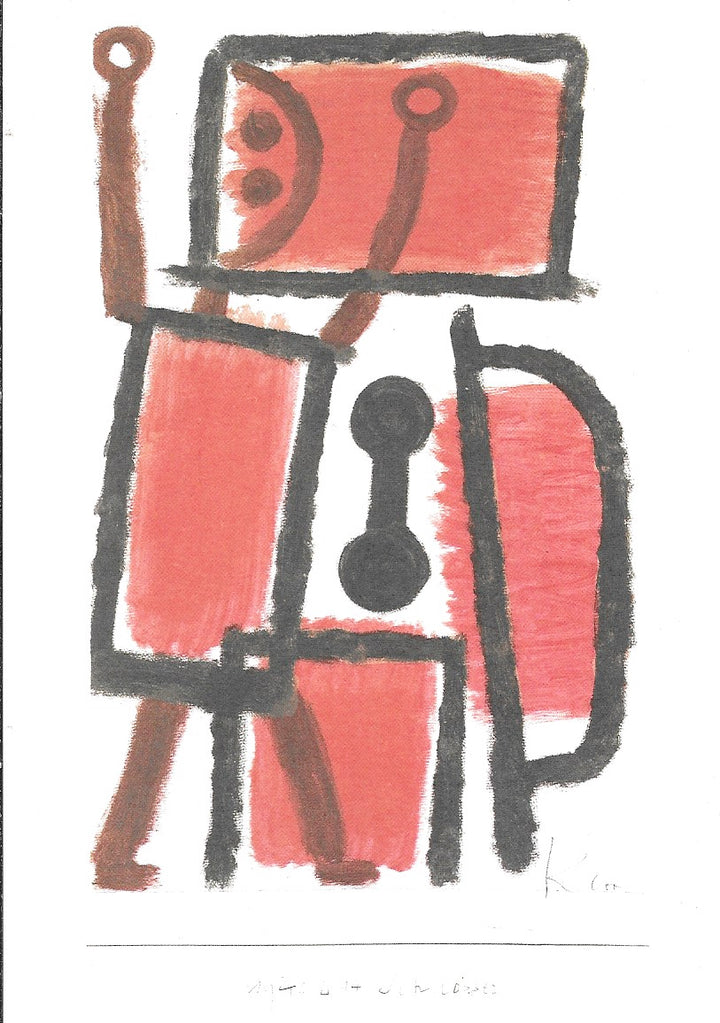 Locksmith by Paul Klee - 4 X 6 Inches (10 Postcards)