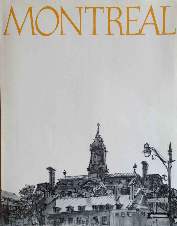 Hotel de Ville, Montréal by R. D. Wilson - 13 X 16 Inches (Art Print)