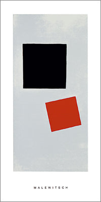 Suprematism, 1915-16 by Kazimir Malevich - 20 X 40 Inches (Silkscreen / Serigraph)