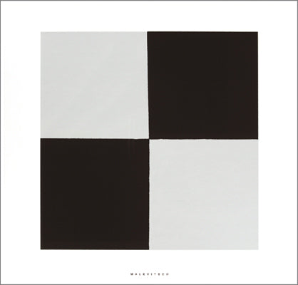 Four Squares, 1915 by Kazimir Malevich - 28 X 28 Inches (Silkscreen / Serigraph)