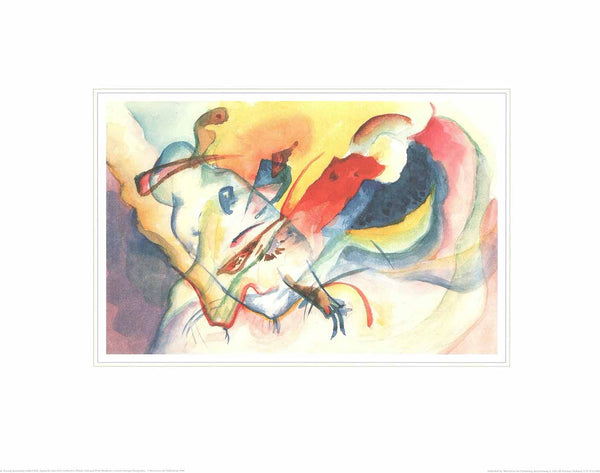 Aquarelle Sans Titre by Wassily Kandinsky - 15 X 20 Inches (Watercolour / Aquarelle)