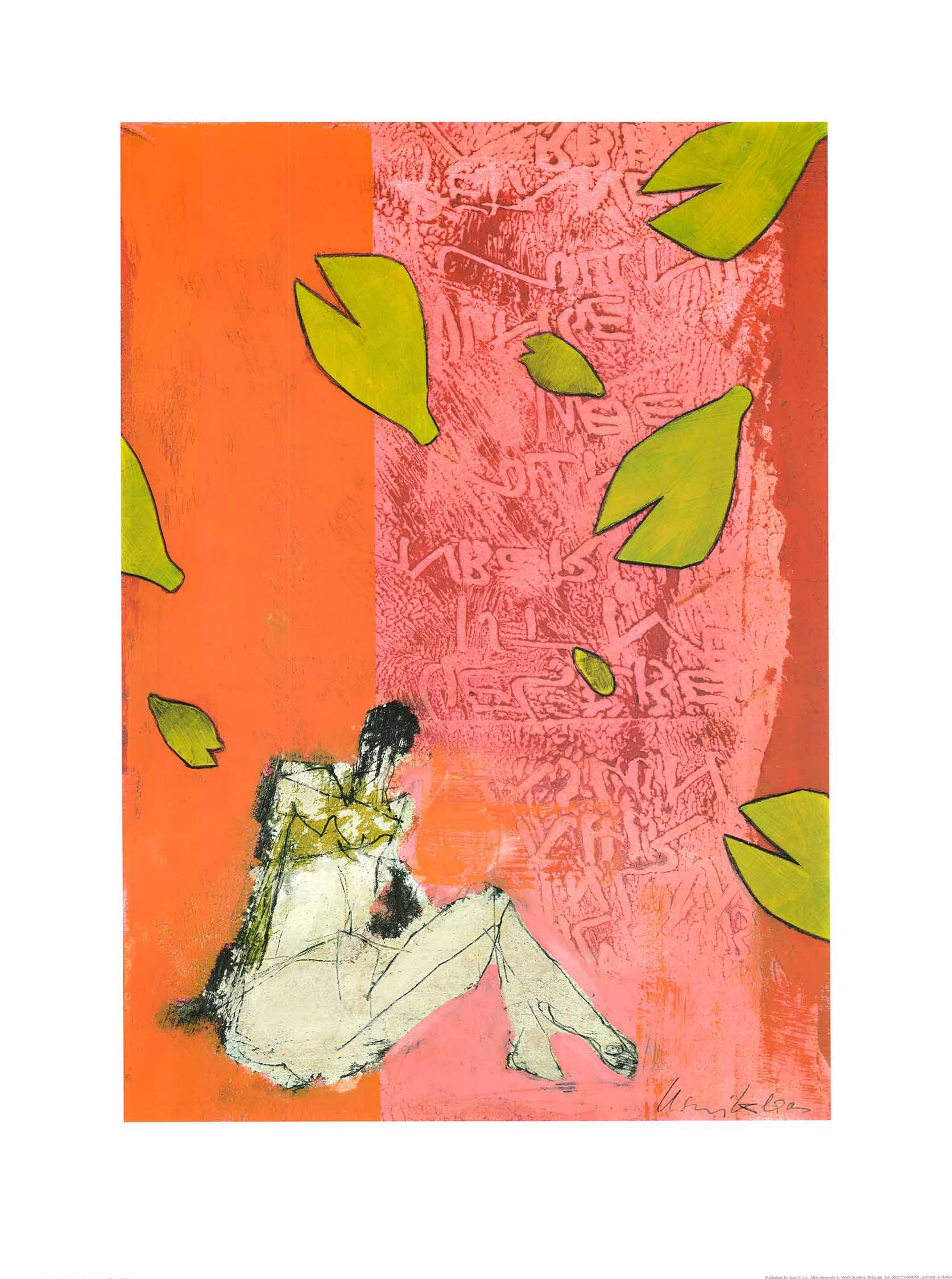 Untitled, 2004 by Uschi Klass 24 X 32 Inches (Offset Lithograph