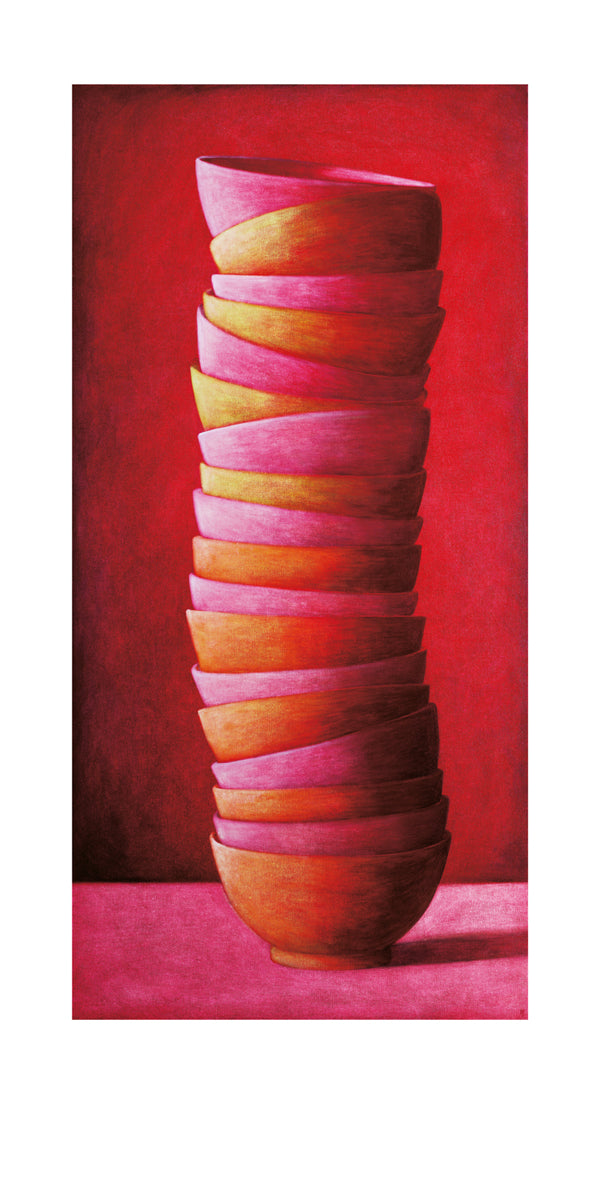 Cups II, 2002 by Andreas Scholz - 20 X 40 Inches (Offset Lithograph)