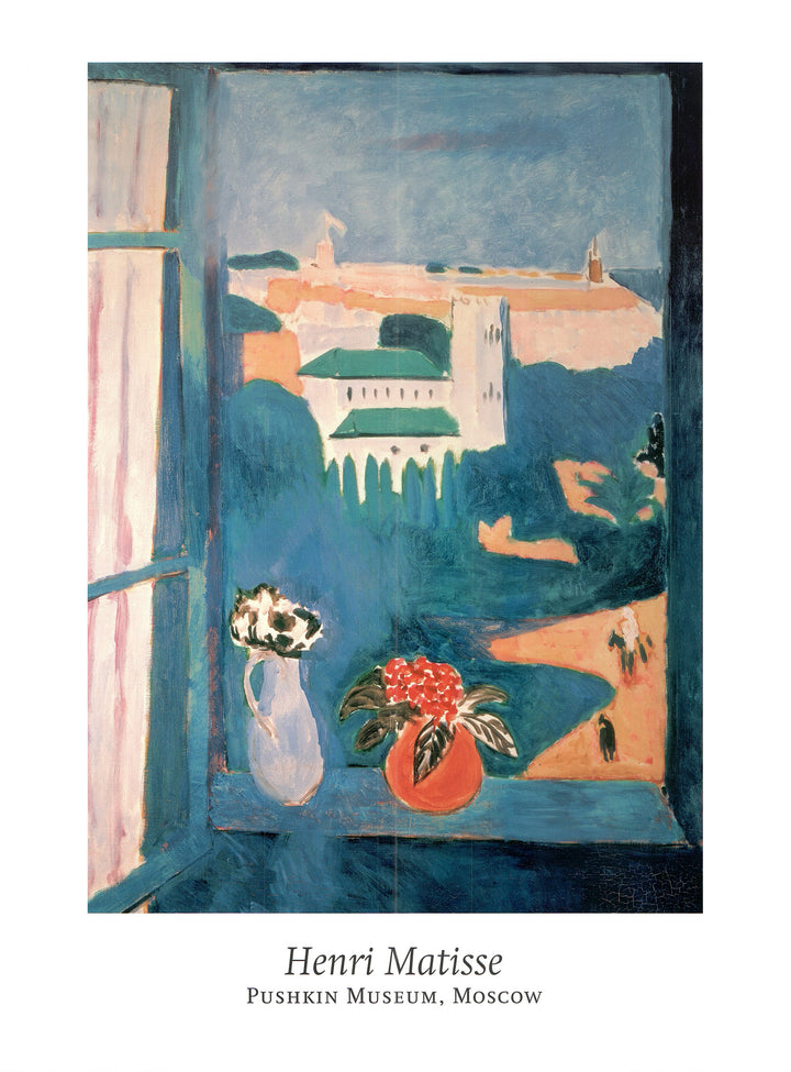 Window at Tangiers by Henri Matisse - 24 X 32 Inches (Offset Lithograph)