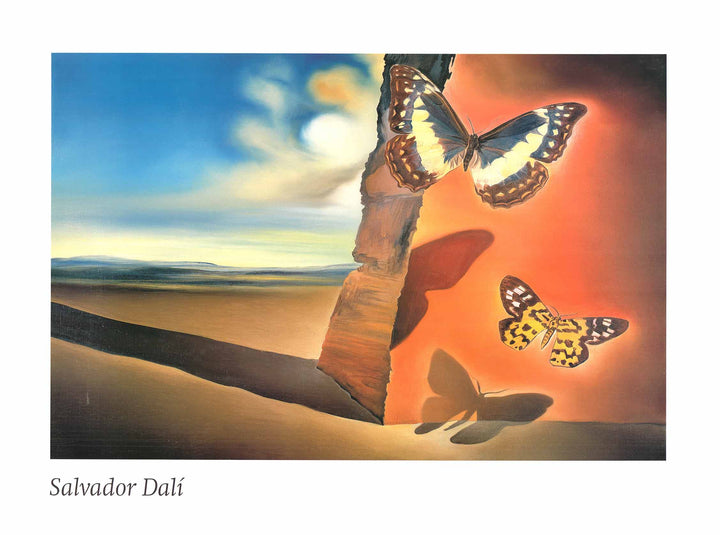 Paysage aux Papillons, 1956 by Salvador Dali - 24 X 32 Inches (Offset Lithograph)