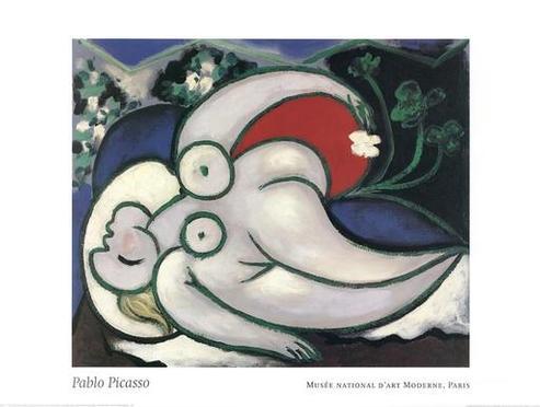 Lying Woman, 1932 by Pablo Picasso - 24 X 32 Inches (Offset Lithograph)