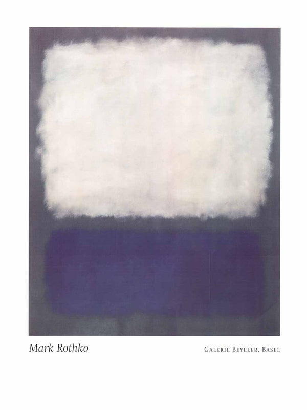 Blue and Grey, 1962 by Mark Rothko - 24 X 32 Inches (Offset Lithograph)