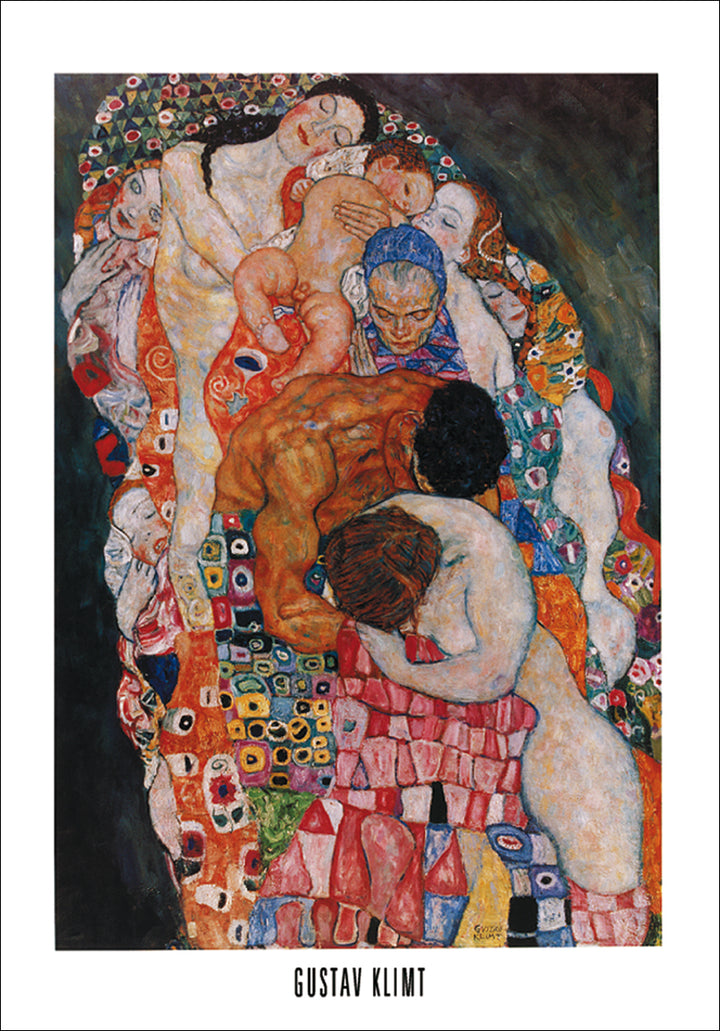 Death and Life, 1911 by Gustav Klimt - 24 X 32 Inches (Offset Lithograph)
