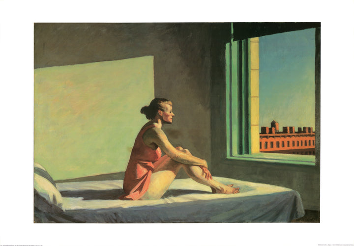 Morgensonne, 1952 by Edward Hopper - 28 X 40 Inches (Offset Lithograph)
