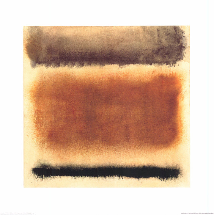 Untitled, 1958 by Mark Rothko - 27 X 27 Inches (Offset Lithograph)