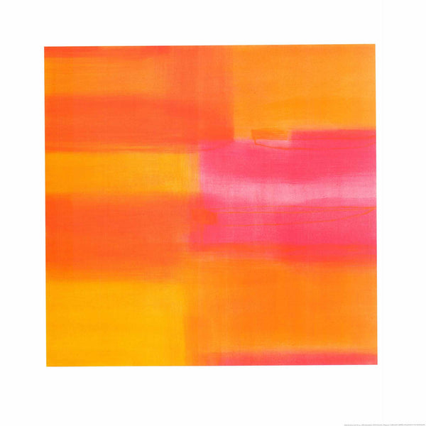 Untitled Orange, 2004 by Susanne Stähli - 27 X 27 Inches (Offset Lithograph)