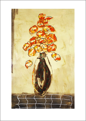 Flower Art I by Shwan Di Lorenzo - 28 X 40 Inches (Offset Lithograph)