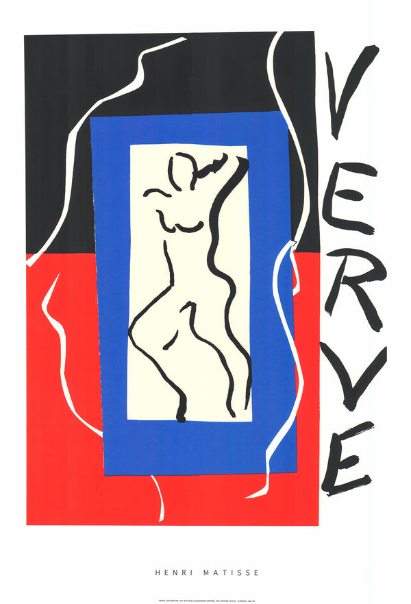 Verve, 1937 by Henri Matisse - 28 X 40 Inches (Silkscreen / Sérigraphie)