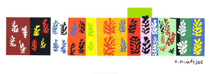 Les Velours, 1947 by Henri Matisse - 20 X 56 Inches (Silkscreen/ Sérigraphie)